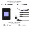KIT ESSENTIEL BATTERIE 5000 MAH + CÂBLE