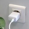 SHINCHAKU - CHARGEUR SECTEUR USB TYPE-C GAN 20W POWER DELIVERY - BLANC