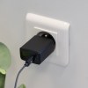 SHINCHAKU - CHARGEUR SECTEUR USB TYPE-C GAN 20W POWER DELIVERY - NOIR