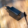 SHINCHAKU - CHARGEUR SECTEUR USB TYPE-C GAN 20W POWER DELIVERY - NOIR