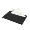 PORTE CARTE GRISE & DOCUMENTS CUIR RECYCLÉ NOIR