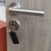 PORTE-CLE CUIR RECYCLÉ NOIR
