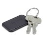 PORTE-CLE CUIR RECYCLÉ NOIR