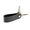 PORTE-CLE VIS CUIR RECYCLÉ GRIS