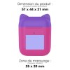 SEITA - ÉCOUTEURS KIDS SANS FIL BLUETOOTH ROSE ET VIOLET