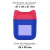 SEITA - ÉCOUTEURS KIDS SANS FIL BLUETOOTH BLEU ET ROUGE