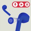SEITA - ÉCOUTEURS KIDS SANS FIL BLUETOOTH BLEU ET ROUGE