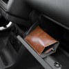 ETUI LUNETTES EN CUIR VERITABLE MARRON FONCE