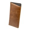 ETUI LUNETTES EN CUIR VERITABLE MARRON FONCE