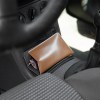 ETUI LUNETTES EN SIMILI-CUIR LISSE MARRON