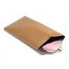 ETUI LUNETTES EN SIMILI-CUIR LISSE MARRON