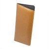 ETUI LUNETTES EN SIMILI-CUIR LISSE MARRON