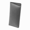 ETUI LUNETTES CUIR RECYCLÉ GRIS