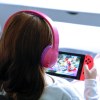SETSUKO - CASQUE KIDS SANS FIL BLUETOOTH ROSE ET VIOLET