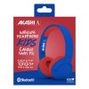 SETSUKO - CASQUE KIDS SANS FIL BLUETOOTH BLEU ET ROUGE