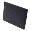 PORTE-CARTES HORIZONTAL AVEC OU SANS ANTI-RFID  CUIR RECYCLÉ NOIR