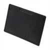 PORTE CARTE SIMPLE EN SIMILI-CUIR LISSE NOIR