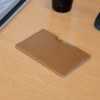 PORTE CARTE SIMPLE EN SIMILI-CUIR LISSE MARRON