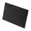 PORTE CARTE SIMPLE CUIR RECYCLÉ NOIR
