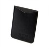 PORTE-CARTE POUR SMARTPHONE AVEC ADHESIF 3M EN SIMILI-CUIR LISSE NOIR