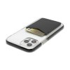 PORTE-CARTE POUR SMARTPHONE AVEC ADHESIF 3M CUIR RECYCLÉ NOIR