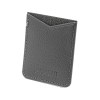 PORTE-CARTE POUR SMARTPHONE AVEC ADHESIF 3M CUIR RECYCLÉ GRIS