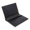 PORTEFEUILLE VERTICAL EN CUIR VERITABLE NOIR