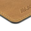 PORTEFEUILLE VERTICAL EN CUIR VERITABLE MARRON CLAIR