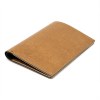 PORTEFEUILLE VERTICAL EN SIMILI-CUIR LISSE MARRON