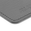 PORTEFEUILLE VERTICAL EN CUIR RECYCLÉ GRIS