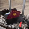 PORTE-PASSEPORT / CARTE GRISE / ASSURANCE EN CUIR VERITABLE NOIR