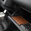 PORTE-PASSEPORT / CARTE GRISE / ASSURANCE EN CUIR VERITABLE MARRON FONCE