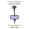 DAO - CÂBLE MAGNÉTIQUE 100W & TRANSFERT DE DONNÉES RAPIDE 4 EN 1 - NOIR