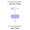 DAO - CÂBLE MAGNÉTIQUE 100W & TRANSFERT DE DONNÉES RAPIDE 4 EN 1 - BLANC