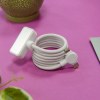 DAO - CÂBLE MAGNÉTIQUE 100W & TRANSFERT DE DONNÉES RAPIDE 4 EN 1 - BLANC