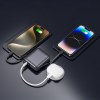 BUSHI - BATTERIE DE SECOURS AVEC 2 CÂBLES - 10 000 MAH