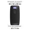 NISHIN - ENCEINTE BLUETOOTH 10W NOIRE