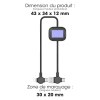 OKI - CÂBLE LONG 4 EN 1 À CHARGE ULTRA-RAPIDE 60W & TRANSFERT DE DONNÉES