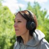 JUNDO - CASQUE À RÉDUCTION DE BRUIT ANC BLUETOOTH SANS FIL NOIR ET ALUMINIUM