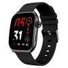 SHOKKA - MONTRE CONNECTEE NOIRE AVEC ECRAN AMOLED INCURVE