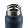 Gourde double paroi de 600 ml en acier inoxydable recyclé Cassian