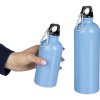Gourde simple paroi de 400 ml en acier inoxydable recyclé Sable