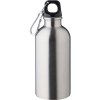 Gourde simple paroi de 400 ml en acier inoxydable recyclé Sable