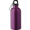 Gourde simple paroi de 400 ml en acier inoxydable recyclé Sable