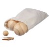 Ensemble de jeu de boules en bois Quillian