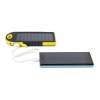 Power bank solaire en ABS et gomme Arin