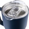 Mug nomade double paroi en acier inoxydable recyclé de 450 ml Calo