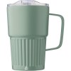 Mug nomade double paroi en acier inoxydable recyclé de 450 ml Calo