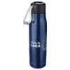 Gourde double paroi de 500 ml en acier inoxydable recyclé Solene