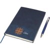 Ensemble carnet A5 et stylo à bille en PU recyclé Tarek